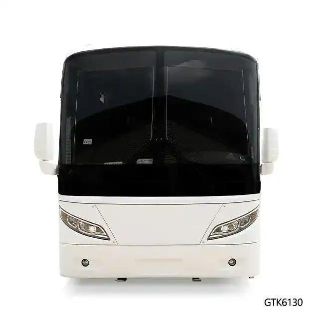 Hot Sale Luxury 12m Long Public Passenger Coach Bus with 57+1 Seats Diesel Automatic RHD Featuring Cummins Engine-Made in China